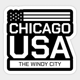 Chicago Usa Sticker